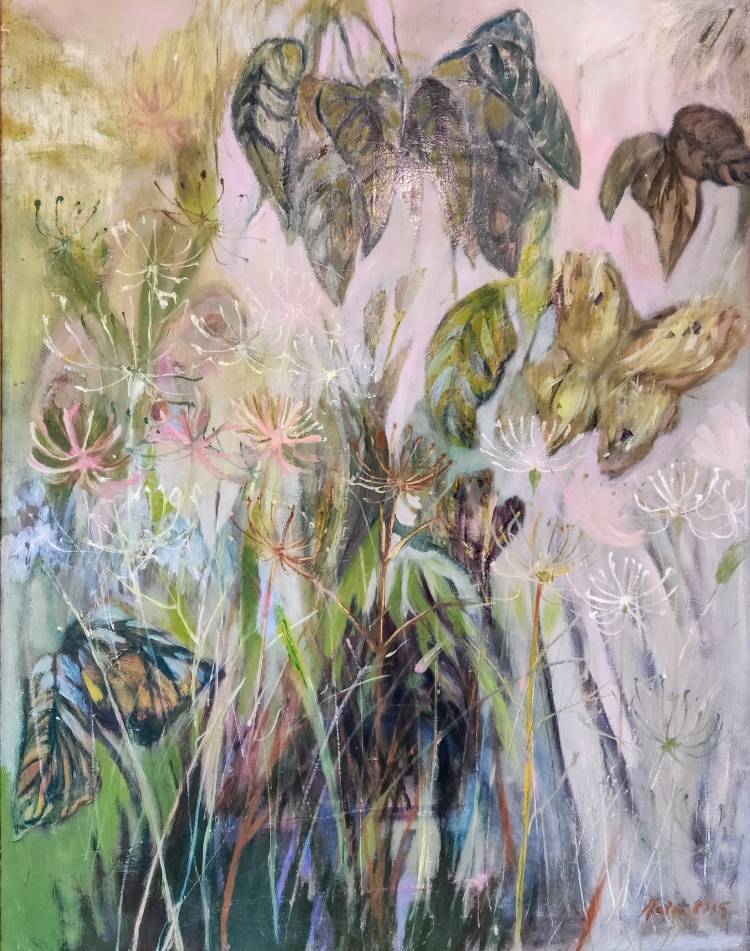 Ogród z motylem 2015