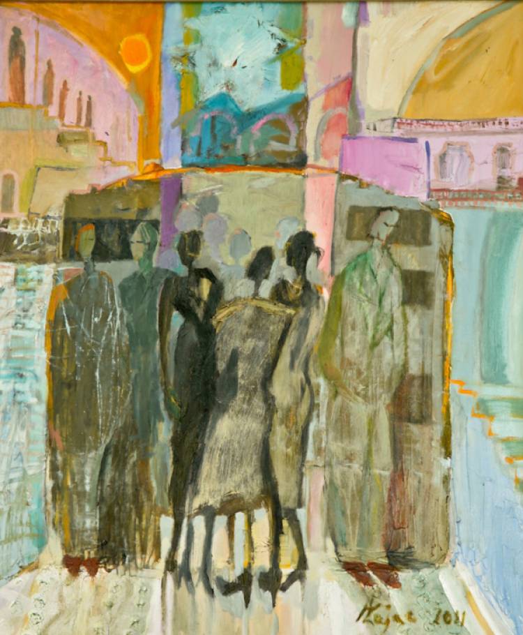 Uliczka nad Morzem Śródziemnym